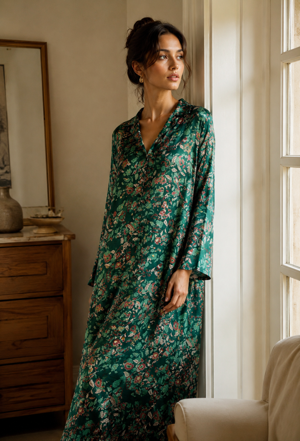 Women's Dress - Modal Satin | Quite Elegant .