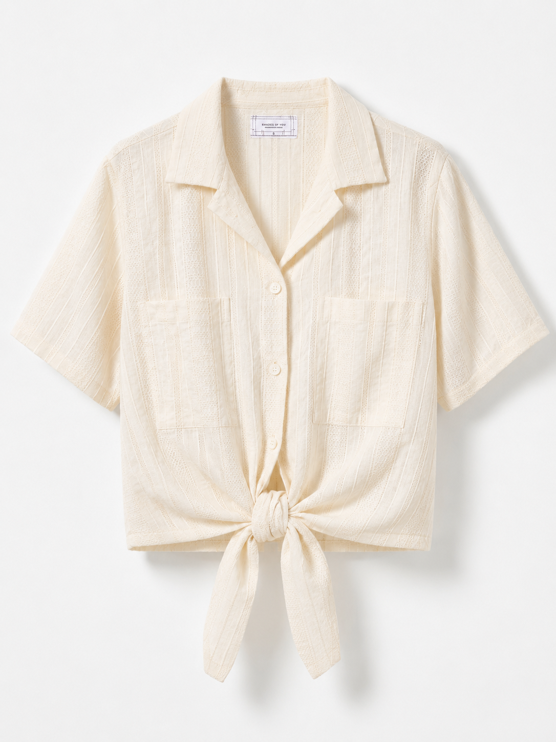 Women's - Tie-Waist Resort Shirt | Quite Elegant .