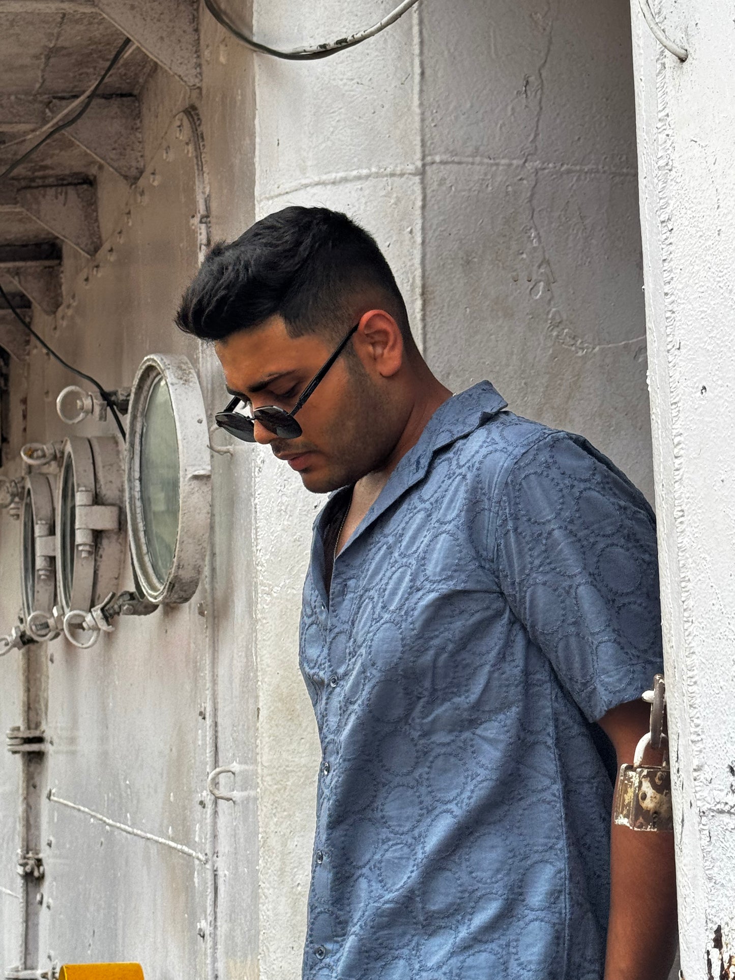 Men's | Royal work Shirt | Blue - Elegance Not Extreme