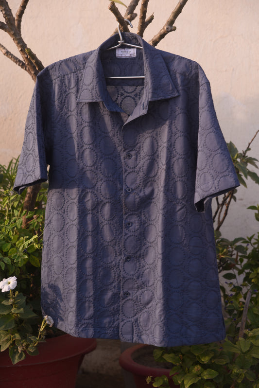 Men's royal cotton Shirt | Blue - Elegance Not Extreme